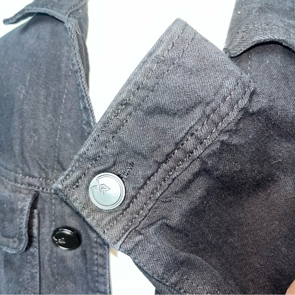 X RAY Jeans Men's Jacket - JET BLACK - MEN'S Medium. Fleece Lined. - Picture 5 of 14